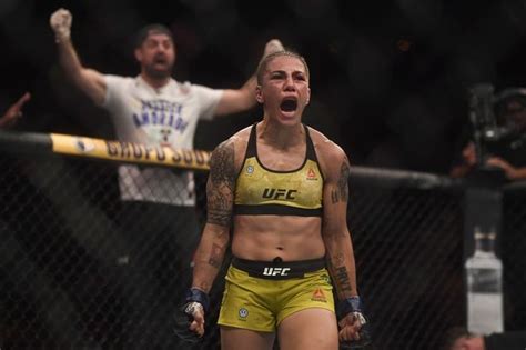 Jessica Andrade’s onlyfans photos leaked after uploading on the platform. Andrade also helped her wife Fernanda Gomes’s family with onlyfans earnings. She has not even used the money from my last fight’s purse. Andrade “wasn’t upset” when her sultry photos leaked online. She is the former UFC Women’s Strawweight Champion.